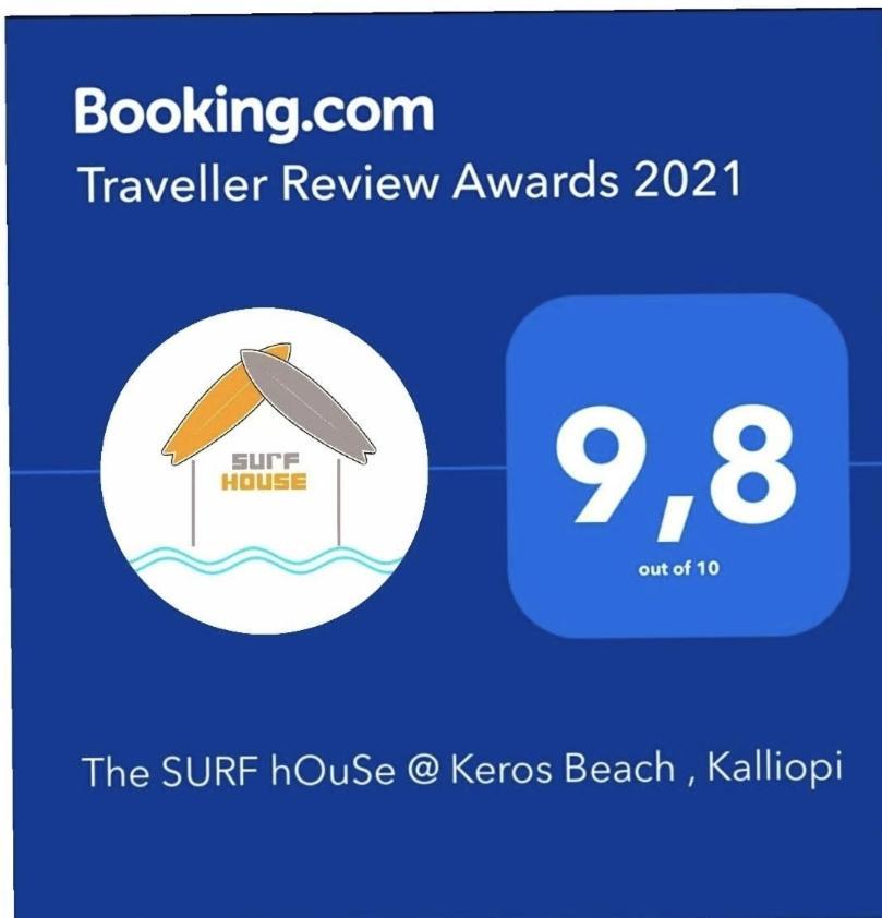 The Surf House @ Keros Beach , Kalliopi Eksteriør billede
